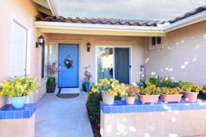 Blue Skies Of San Diego Coast